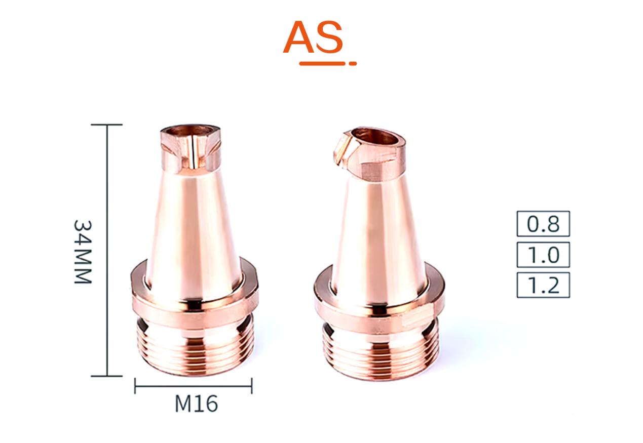 Tip Set Laser Welding Nozzle