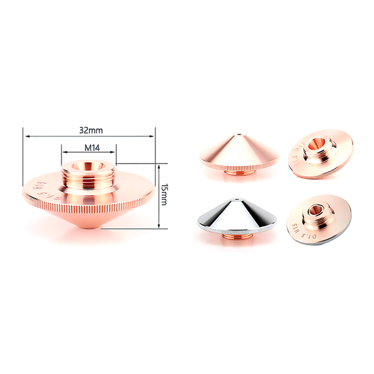 32mm Standard Double Style Laser Nozzle