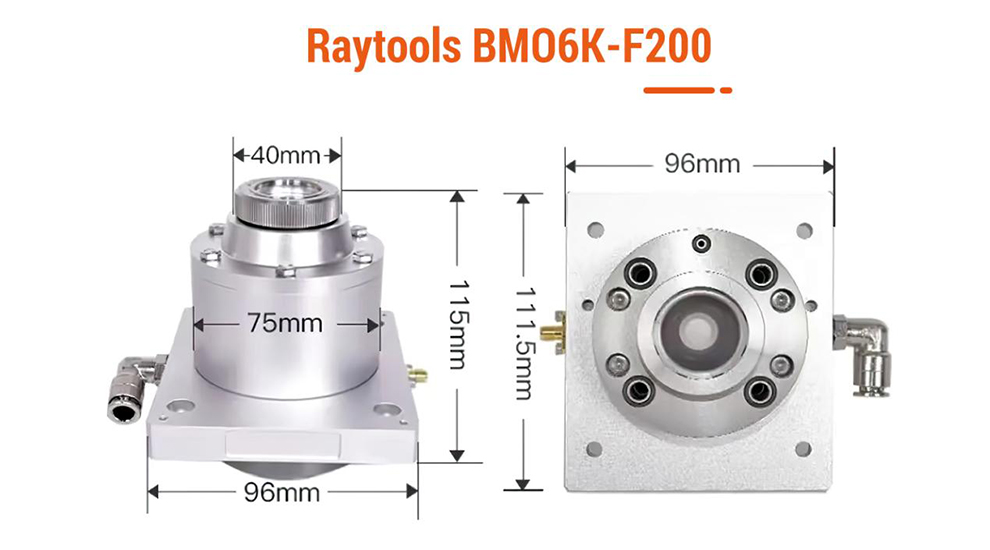 Laser Sensor Capacitor Head