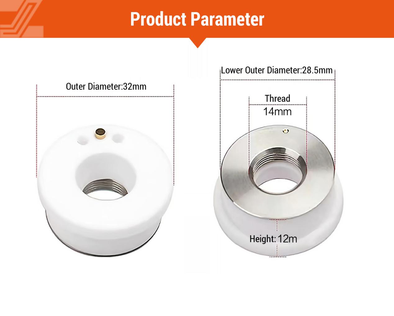 32mm Laser Ceramic Ring