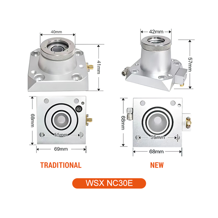 New Design Laser Sensor Capacitor Head