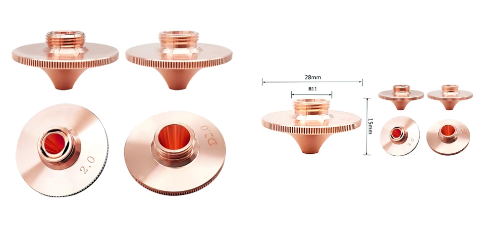 28mm Double Style Laser Nozzle