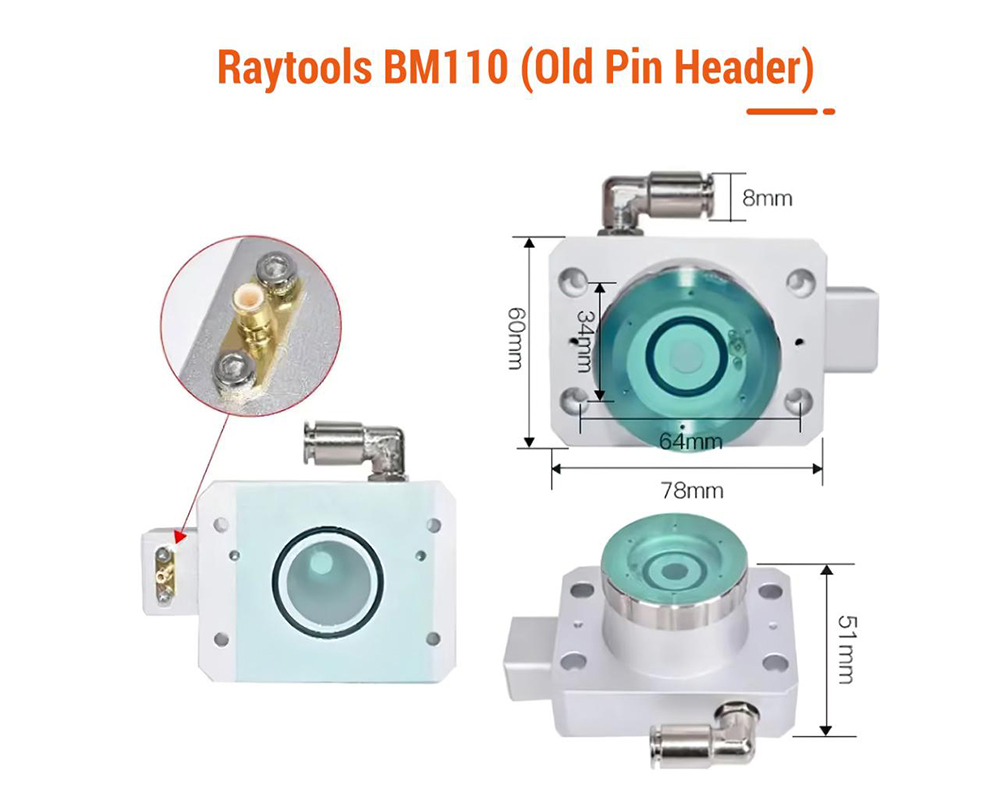 Laser Sensor Capacitor Head